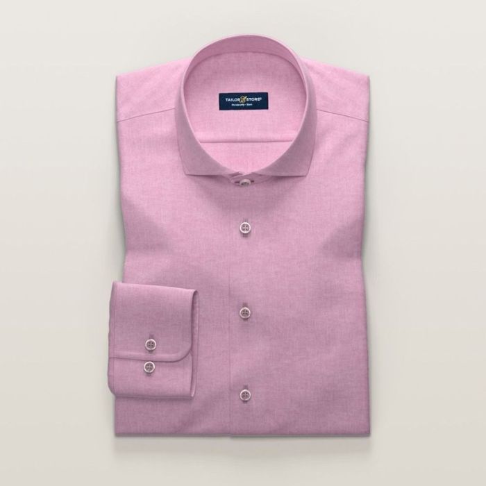 Light pink men's dress shirt