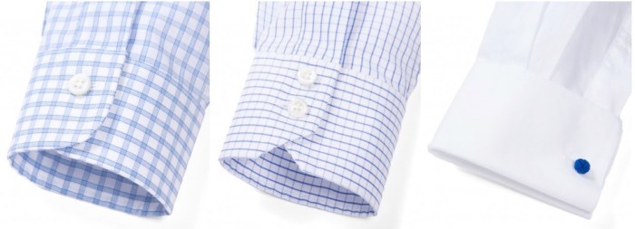 Mens cuffed dress shirts