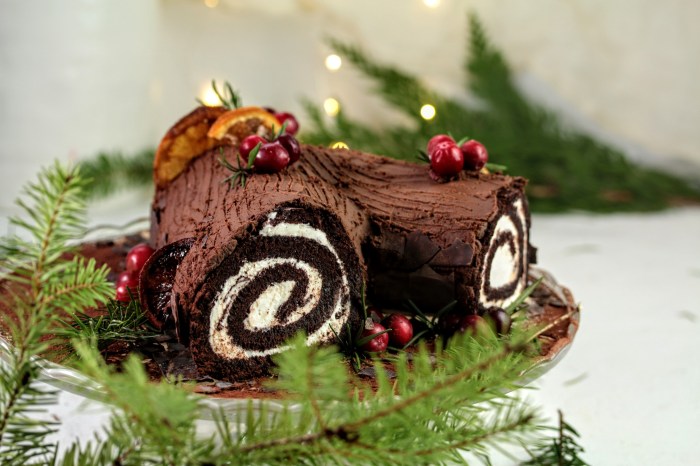 How to make a christmas yule log decoration