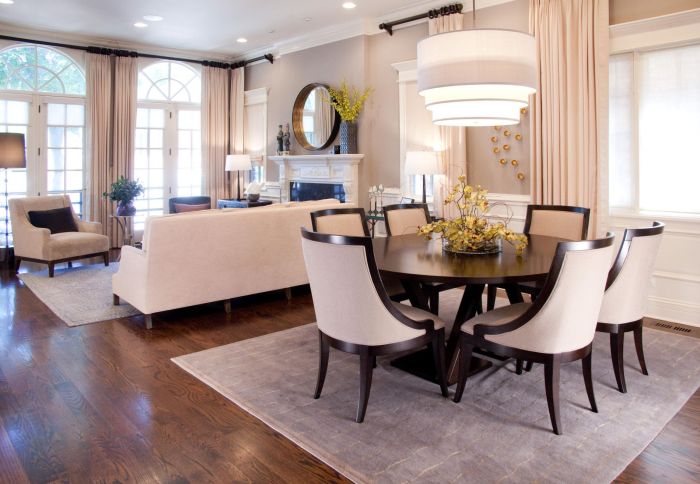 How to decorate an apartment dinning room area