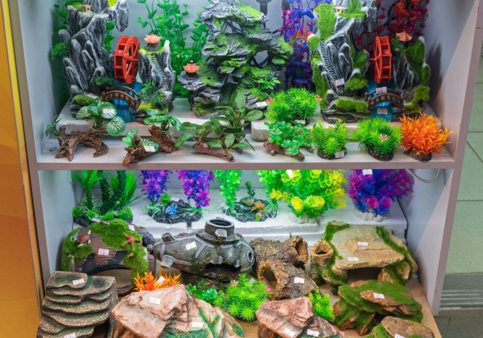 How to make decoration for fish tank