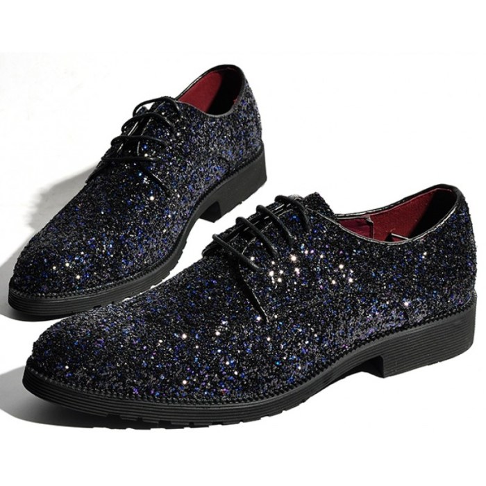 Sparkly dress shoes men