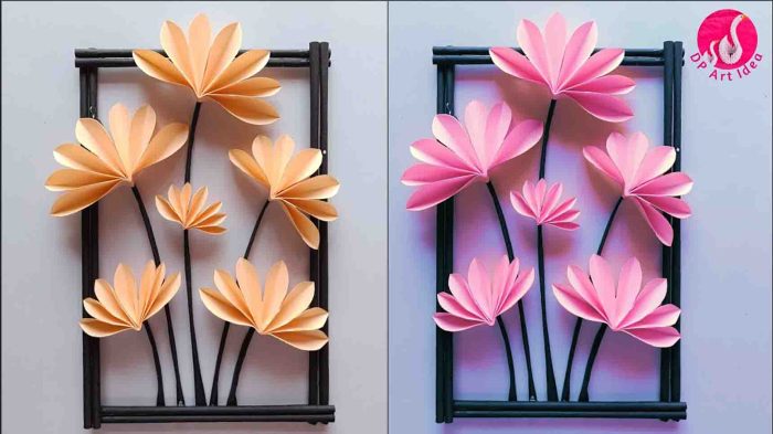 How to make a paper room decoration