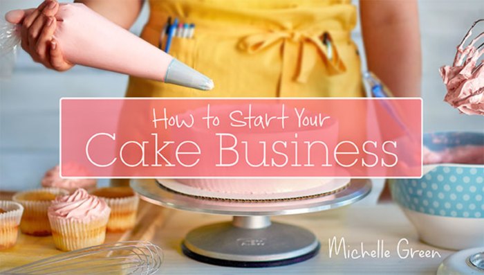 How to start your own cake decorating business