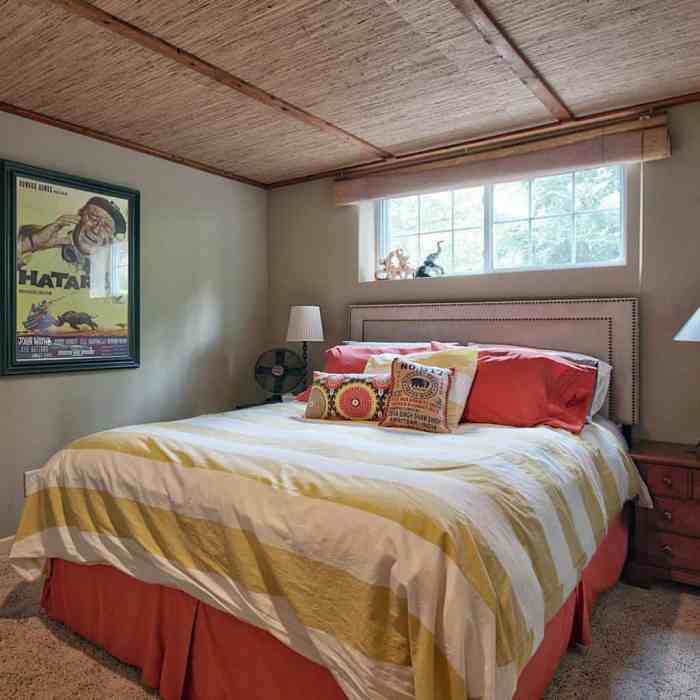 How to decorate a low ceiling room