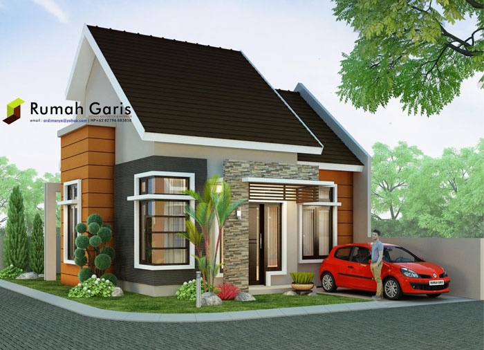 Desain interior rumah luas tanah 60