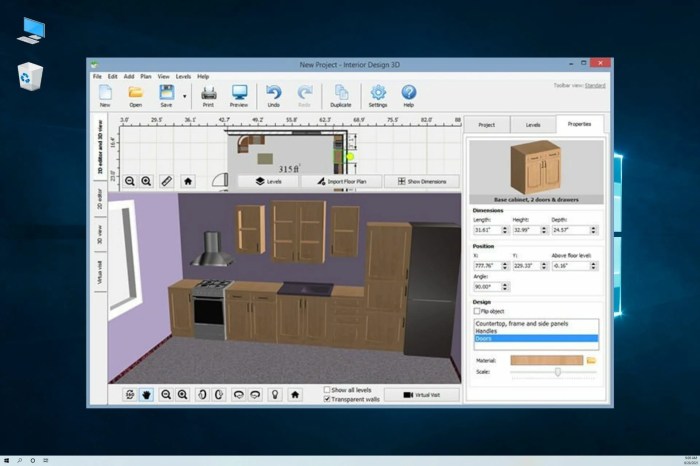 Aplikasi desain interior untuk pc