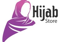 Desain interior toko hijab minimalis