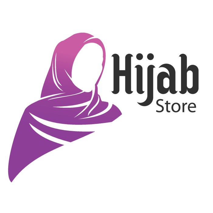 Desain interior toko hijab minimalis